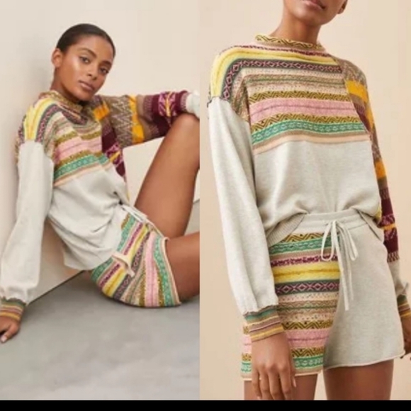 NWT Anthropologie knit sweater set - Picture 2 of 2